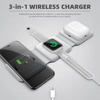 3-in-1 Wireless Charging Pad | قاعدة شحن لاسلكية 3 في 1