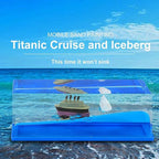 Titanic Liquid Wave Cruise Ship,nautical Car Dashboard
