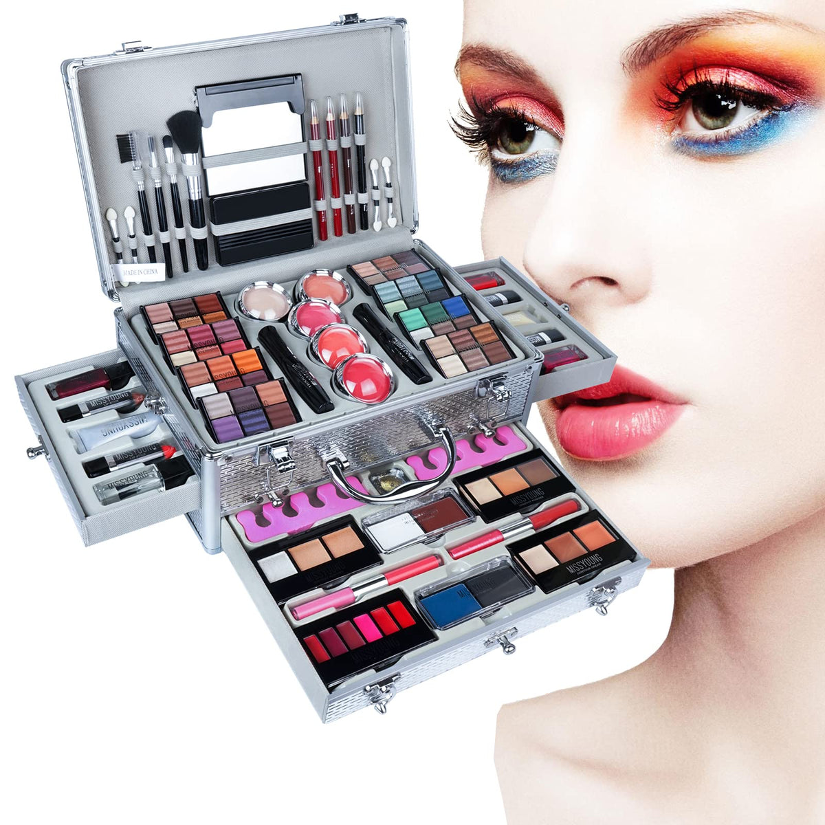 Miss Young All-in-one Make up Gift Set  | مجموعة Miss Young الكاملة للهدايا للمكياج