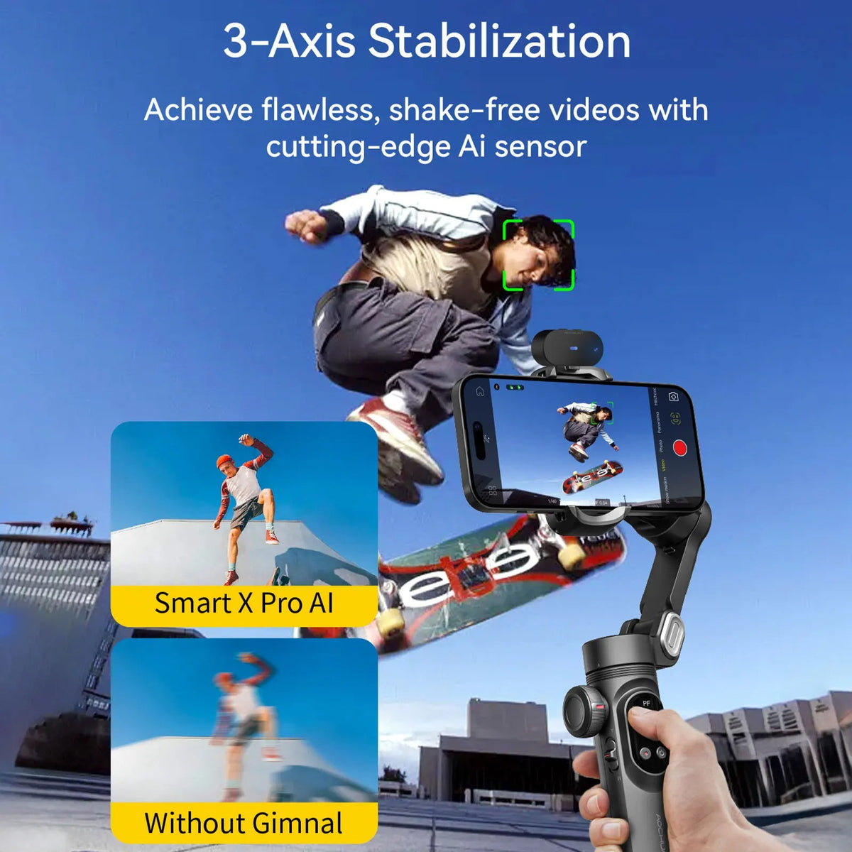 Professional Portable Auto Face Tracking Tripod