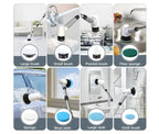 🧹✨ 3 in 1 Electric Spin Scrubber Machine  آلة تنظيف كهربائية دوارة 3 في 1 ✨🧹