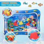 Inflatable Water Tummy Time Mat for Babies – Sensory Play
