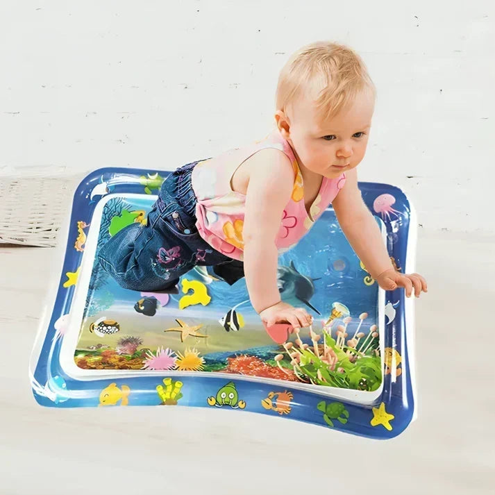 Inflatable Water Tummy Time Mat for Babies – Sensory Play